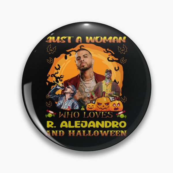 Item preview, Just A Woman Who Loves Rauw And Halloween designed and sold by IrvinBiluk.