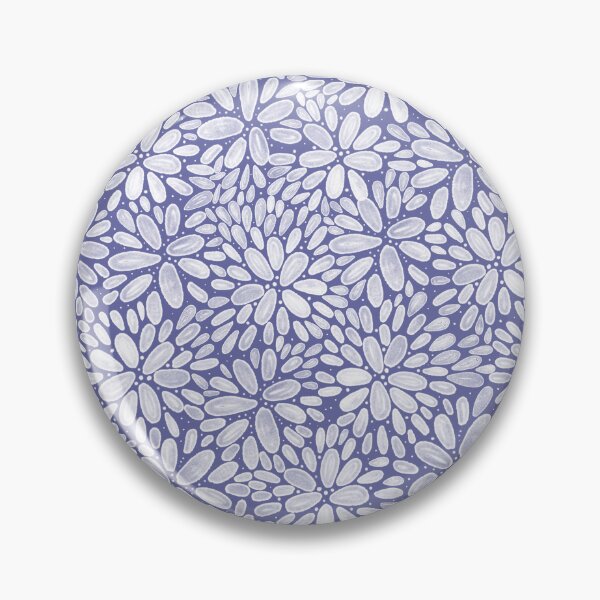Item preview, Floral bloom in very peri designed and sold by Shelley Winters.