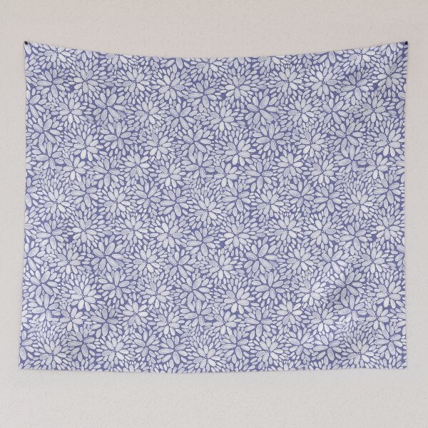 Item preview, Floral bloom in very peri designed and sold by Shelley Winters.