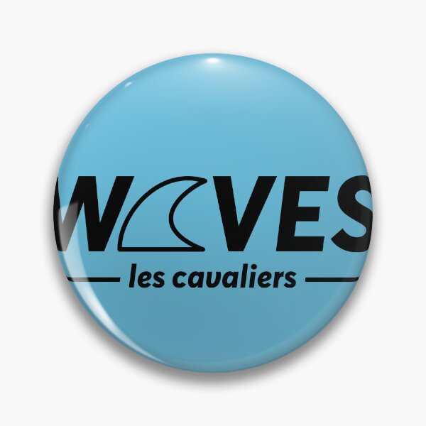 Item preview, LOGO WAVES LES CAVALIERS designed and sold by boleteshop.