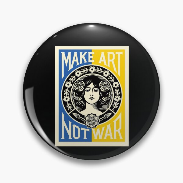 Item preview, Make Art Not War designed and sold by VicFreedomind.