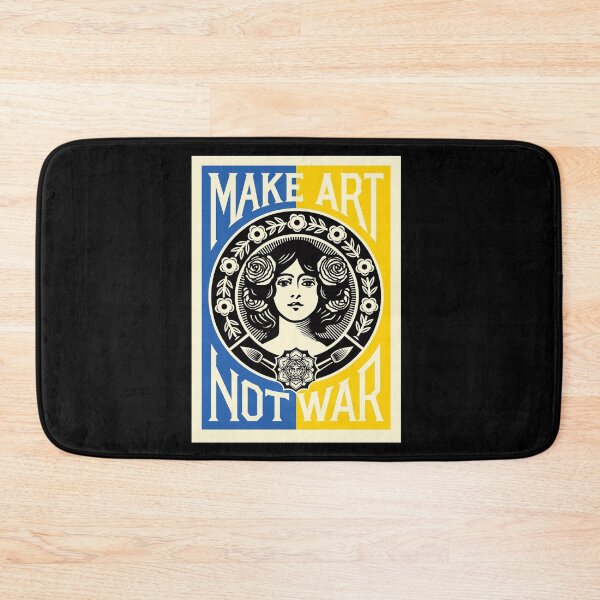 Item preview, Make Art Not War designed and sold by VicFreedomind.
