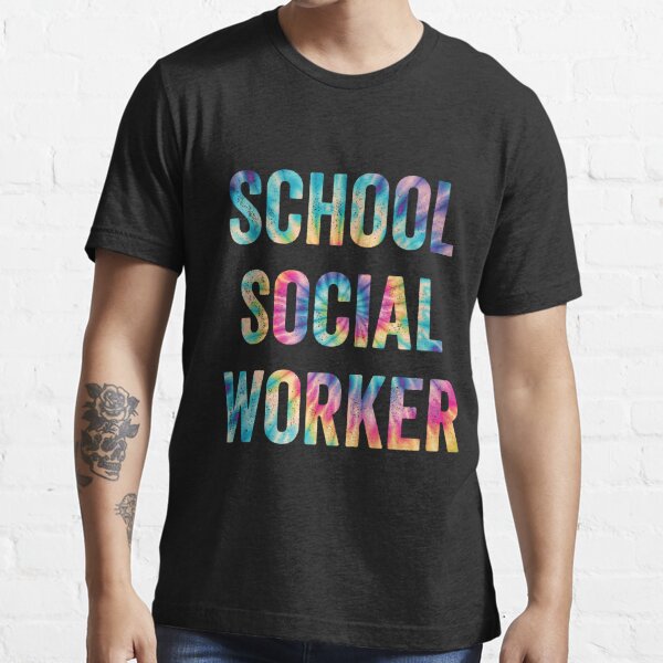 Vintage School Social Worker T-shirt Retro Shirt for Social 