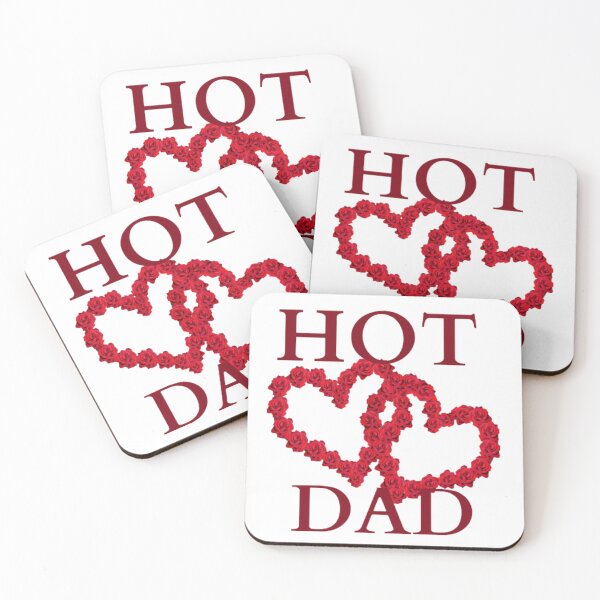Item preview,   I Love Hot Dads designed and sold by HOMEDESIGNPRINT.