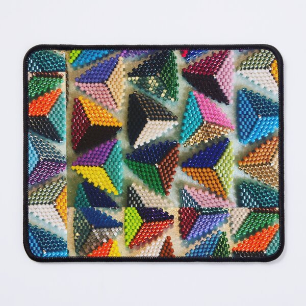 Item preview, Beaded triangles designed and sold by FancyCharlene.