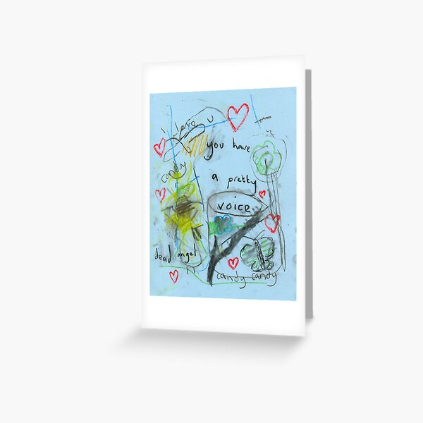 you have a pretty voice (2015) Greeting Card