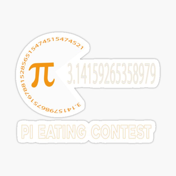 Item preview, Funny Pi Day Math Science Pi Eating Contest Pi Symbol Pi Day designed and sold by ZANNIX.