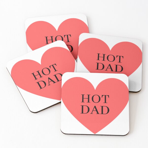 Item preview, I Love Hot Dads designed and sold by HOMEDESIGNPRINT.