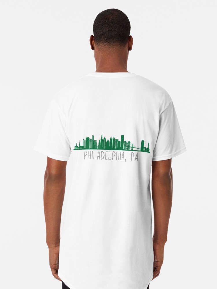 Philadelphia Skyline - Retro Eagles Scarf for Sale by Way Cool Tees