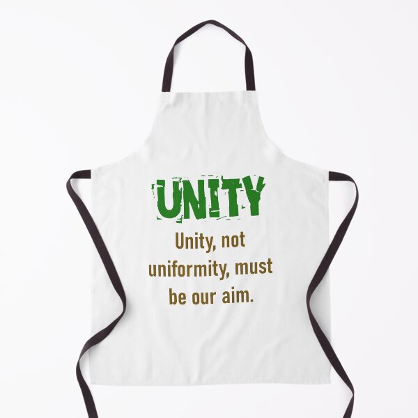 Item preview, Unity Not Uniformity - Unity Quote designed and sold by CrankyOldDude.