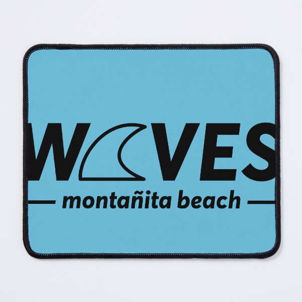 Item preview, LOGO WAVES MONTAÑITA BEACH designed and sold by boleteshop.