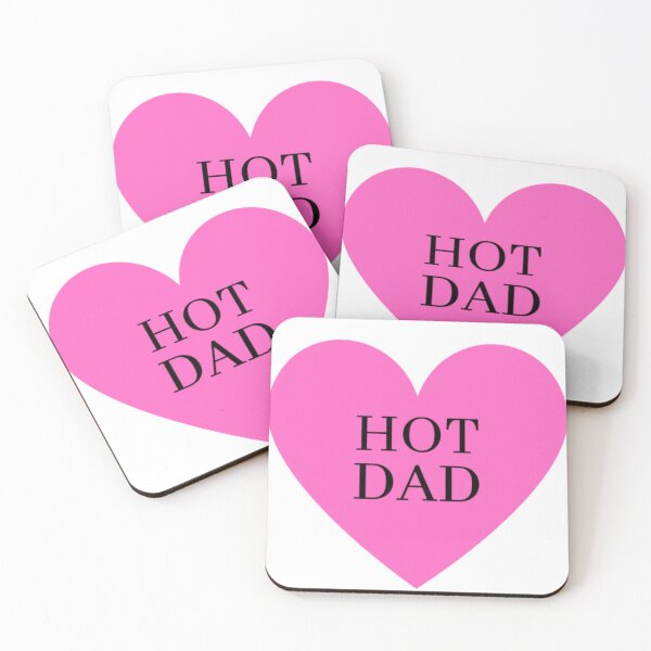 Item preview,  I Love Hot Dads designed and sold by HOMEDESIGNPRINT.