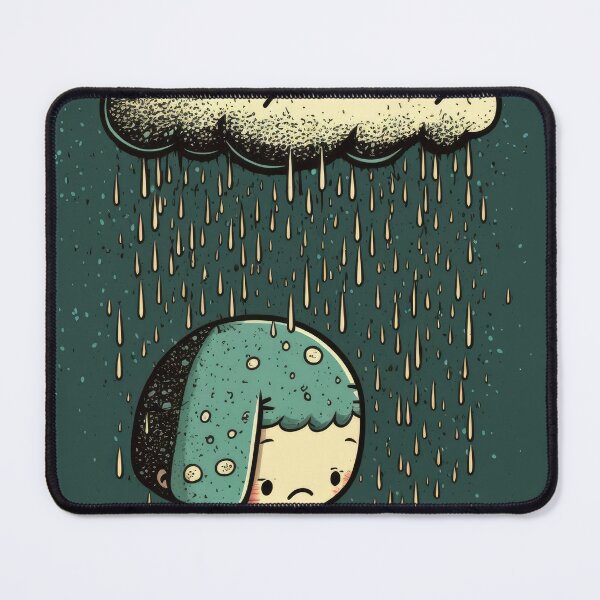 Item preview, rainy days designed and sold by NISATO-ART.
