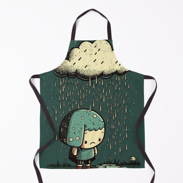 Item preview, rainy days designed and sold by NISATO-ART.