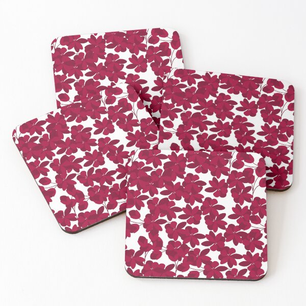 Item preview, Red floral design designed and sold by MPDesign84.