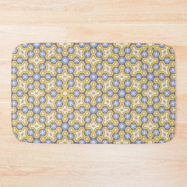 Item preview, Blue and Gold Pattern designed and sold by Nalwesya.