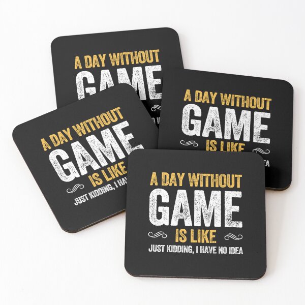 Item preview, A DAY WITHOUT GAME IS LIKE charisma teen slang rizz designed and sold by w1ckerman.