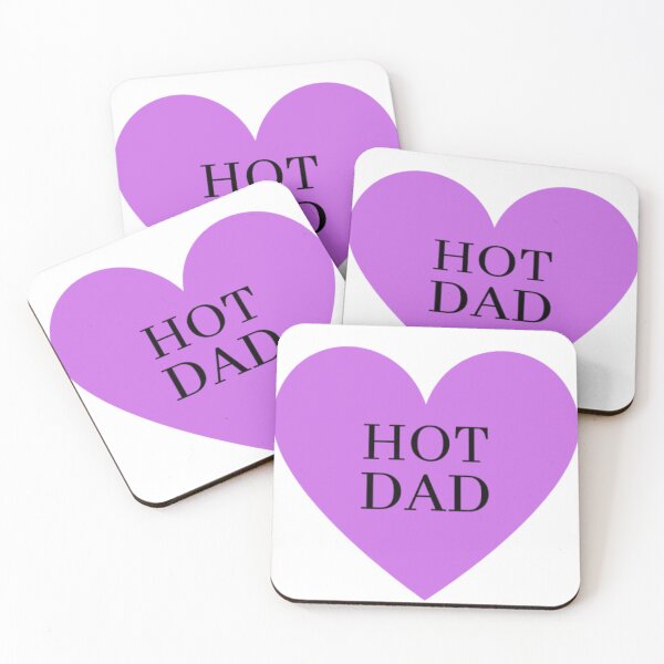 Item preview,   I Love Hot Dads designed and sold by HOMEDESIGNPRINT.