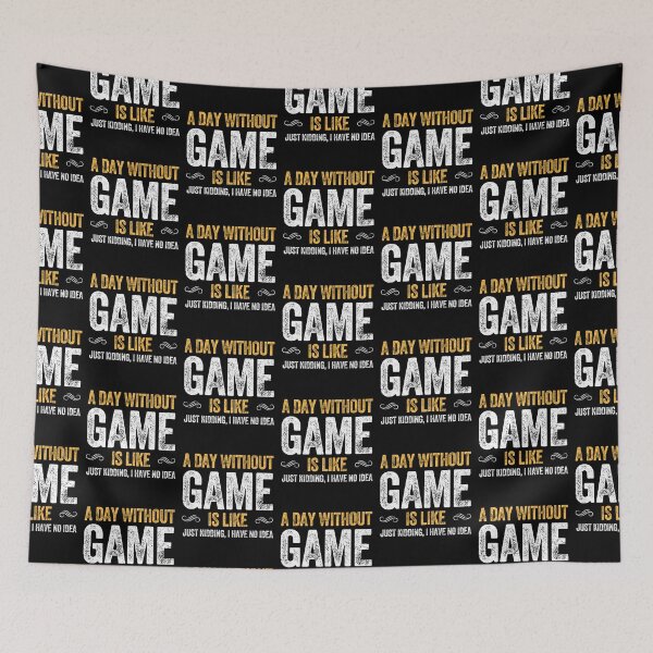 Item preview, A DAY WITHOUT GAME IS LIKE charisma teen slang rizz designed and sold by w1ckerman.