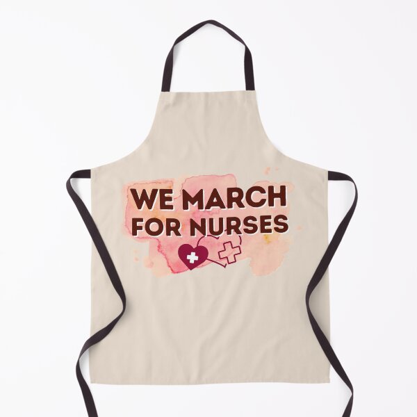 Item preview, We March for Nurses | Nursing March | Nurses March designed and sold by DesignsRN.