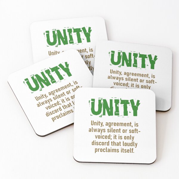Item preview, Unity Agreement Is Always Silent - Unity Quote designed and sold by CrankyOldDude.