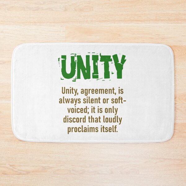 Item preview, Unity Agreement Is Always Silent - Unity Quote designed and sold by CrankyOldDude.