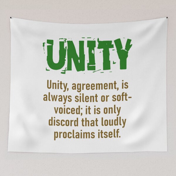 Item preview, Unity Agreement Is Always Silent - Unity Quote designed and sold by CrankyOldDude.