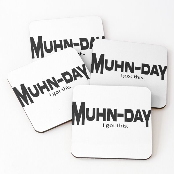 Item preview, Monday i got this funny Sarcastic muhn-day shirts motivation shirts shirts from Monday to Friday designed and sold by Modern Outlet  ⭐⭐⭐⭐⭐.