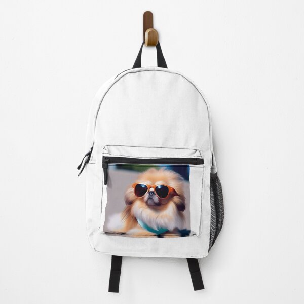 Item preview, Dog Wearing Glasses Pets Pomeranian Man Woman Red Brown designed and sold by Furry-BFF.