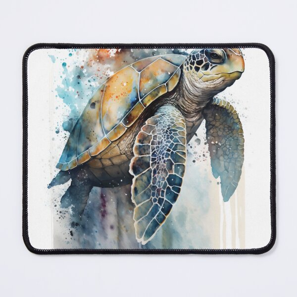Item preview, Turtle in Watercolour designed and sold by sketchzen.