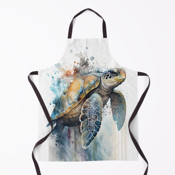 Item preview, Turtle in Watercolour designed and sold by sketchzen.
