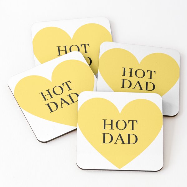 Item preview,  I Love Hot Dads designed and sold by HOMEDESIGNPRINT.