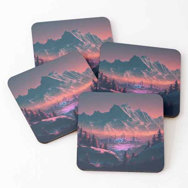 Item preview, Winter City Lights: A Synthwave Adventure designed and sold by Mullet Monkey.