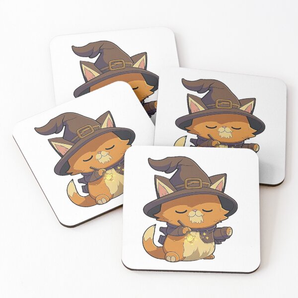 Item preview, Black Mage Cat  designed and sold by amtstickers.
