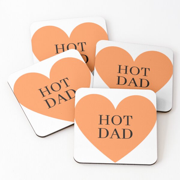 Item preview,  I Love Hot Dads designed and sold by HOMEDESIGNPRINT.