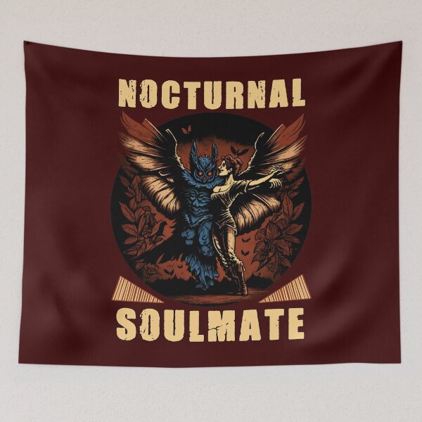 Item preview, Mothman nocturnal soulmate  designed and sold by SidTastic .