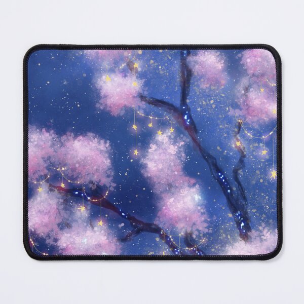 Item preview, Cherry Blossom and Stars designed and sold by IcyArtShop.