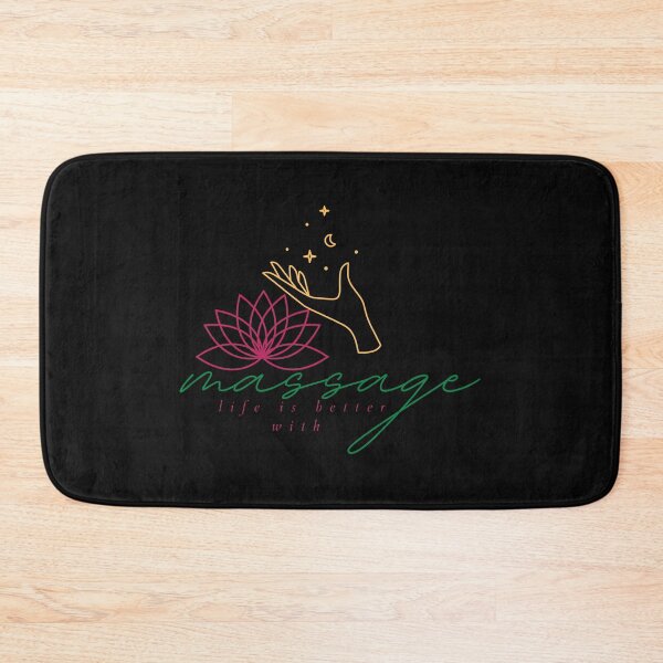 Item preview, life is better with massage  22 designed and sold by FLOWER--ART.