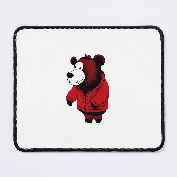 Item preview, Goofy Red Bear designed and sold by pokedez.