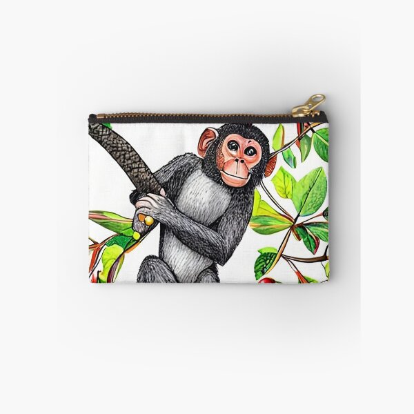Item preview, Cute monkey on a tree designed and sold by Yossi Aharon.