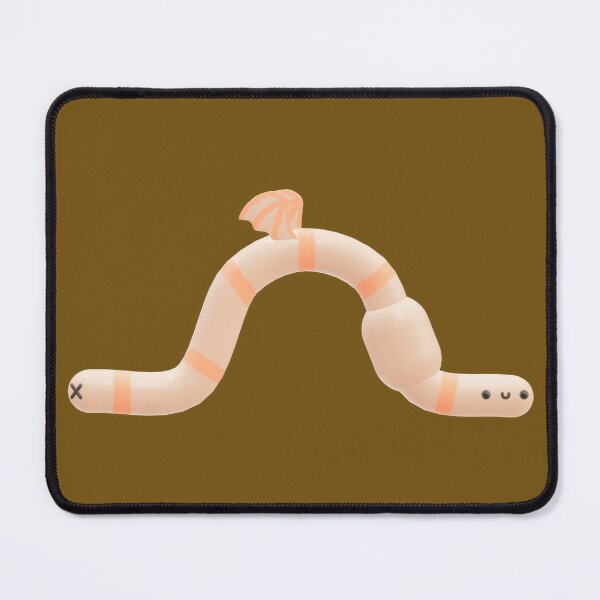 Item preview, Cute 3D wyrm worm designed and sold by KnuckersHollow.