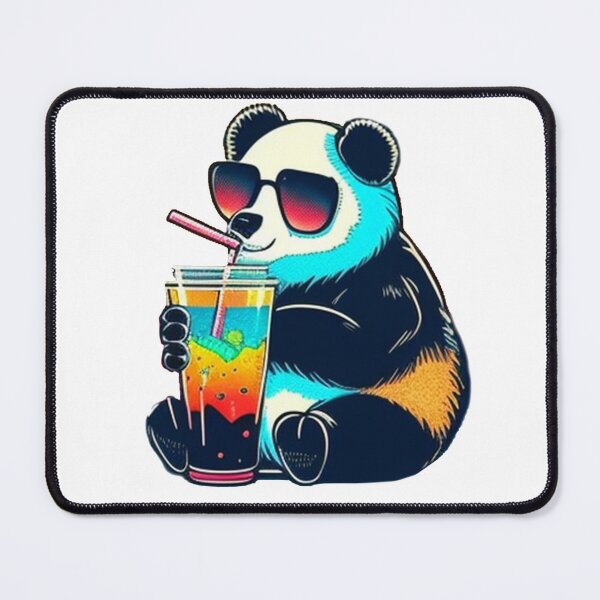 Item preview, Funny Giant Panda Design Animal Sticker Tropical Summer Vacay Mode Vacation designed and sold by reddrive88.