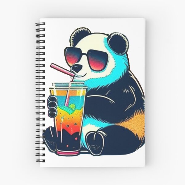 Item preview, Funny Giant Panda Design Animal Sticker Tropical Summer Vacay Mode Vacation designed and sold by reddrive88.