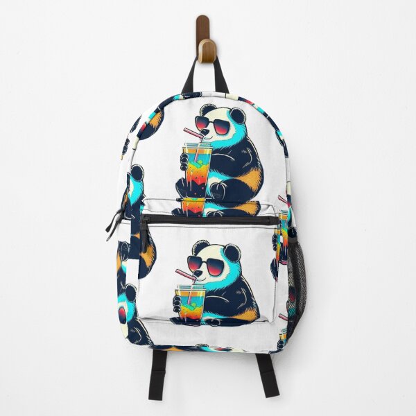 Item preview, Funny Giant Panda Design Animal Sticker Tropical Summer Vacay Mode Vacation designed and sold by reddrive88.