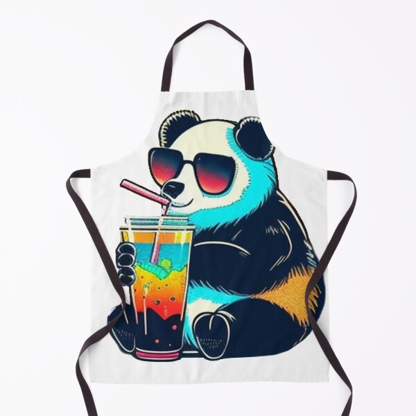 Item preview, Funny Giant Panda Design Animal Sticker Tropical Summer Vacay Mode Vacation designed and sold by reddrive88.