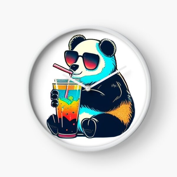 Item preview, Funny Giant Panda Design Animal Sticker Tropical Summer Vacay Mode Vacation designed and sold by reddrive88.