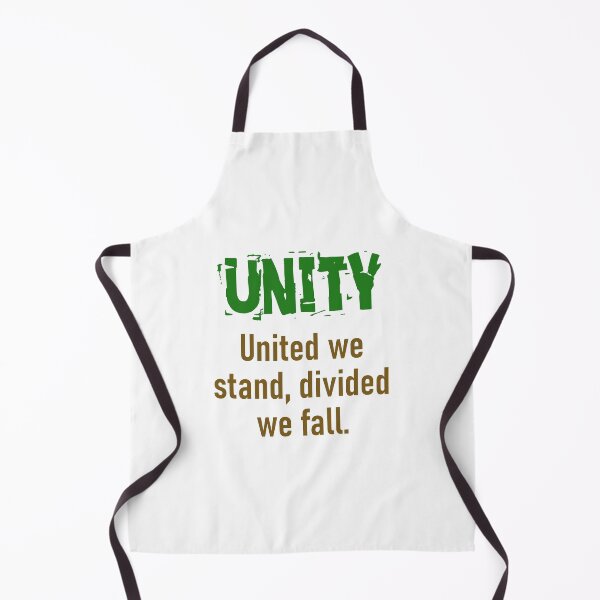 Item preview, United We Stand Divided We Fall - Unity Quote designed and sold by CrankyOldDude.