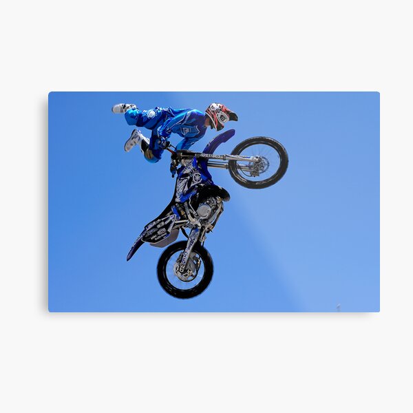 Rhys Hiller in action Metal Print