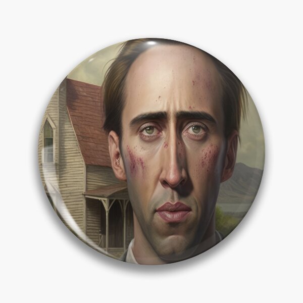 Item preview, Nicolas Cage American Gothic designed and sold by NISATO-ART.