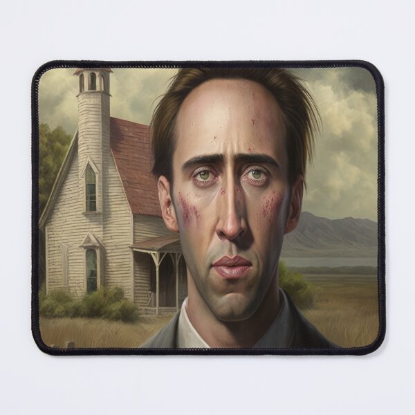 Item preview, Nicolas Cage American Gothic designed and sold by NISATO-ART.